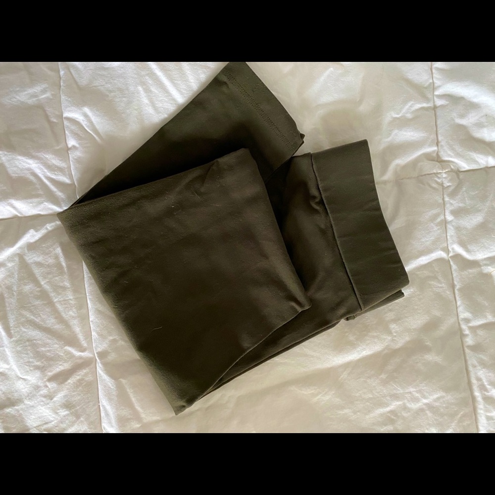 Army Green yoga pants